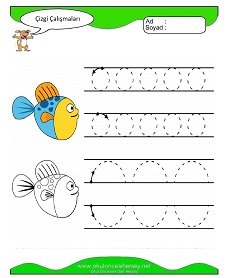 Çizgi Çalışma Sayfaları